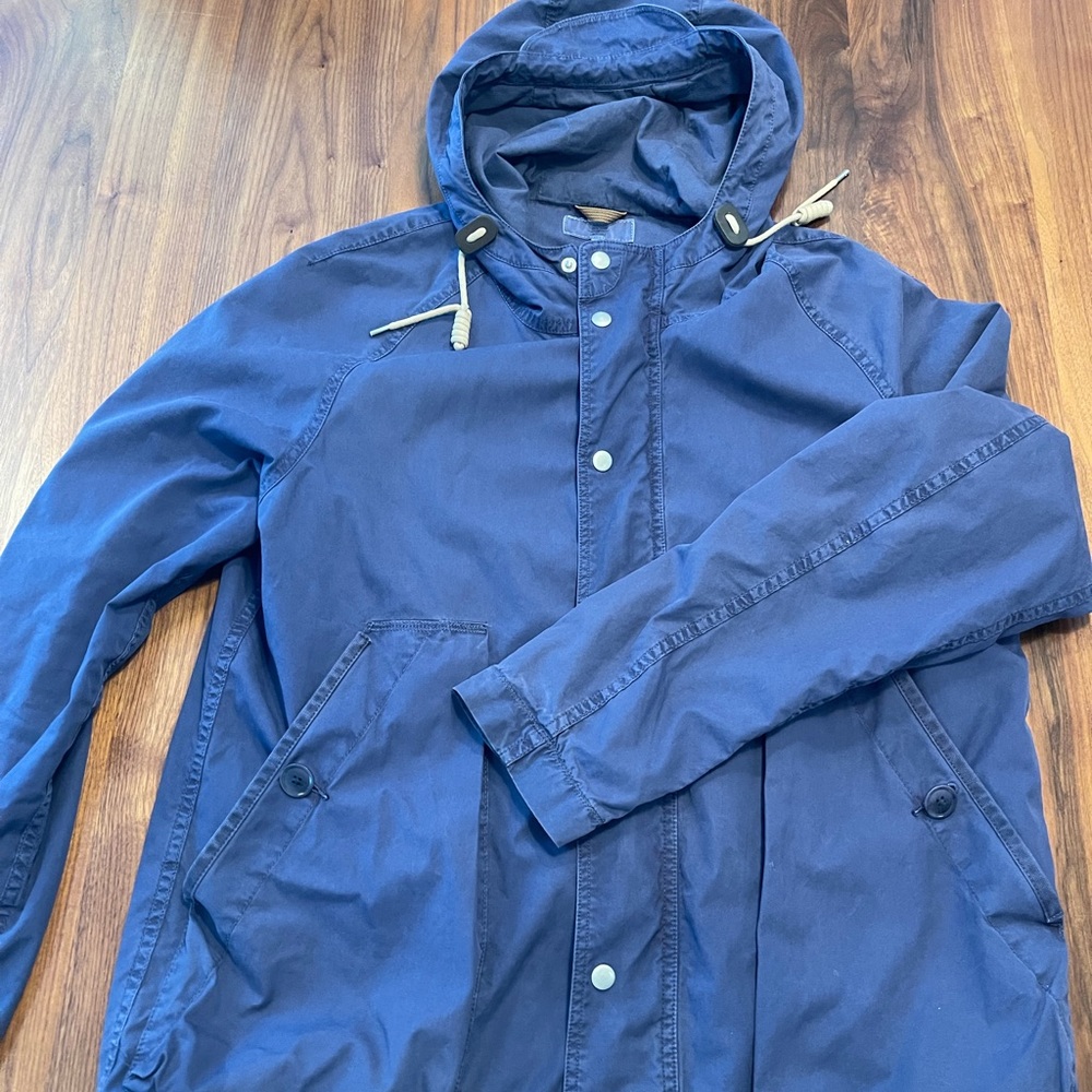 Jack Spade Fall Jacket, Navy Blue, Large